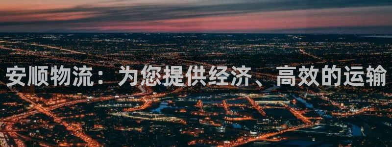28圈是什么软件：安顺物流：为您提供