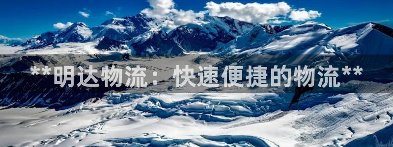 南宫28圈官网版：**明达物流：快速