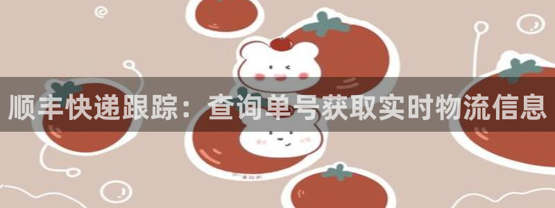 28圈注册链接：顺丰快递跟踪：查询单