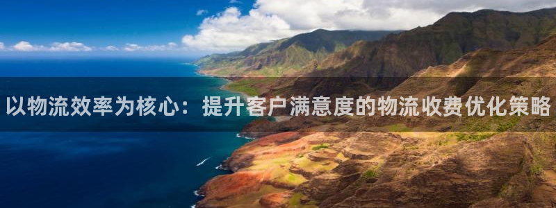 28圈官网平台：以物流效率为核心：提